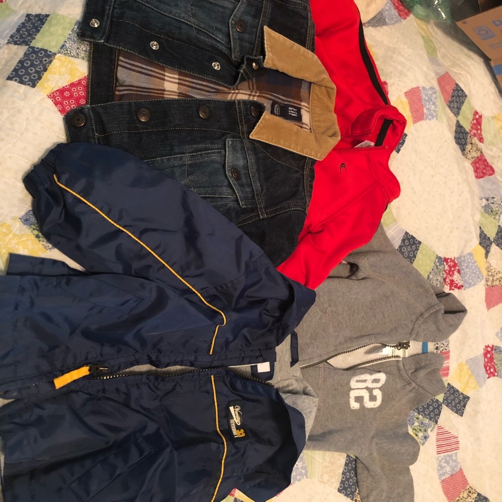 Boys jackets you get all 4